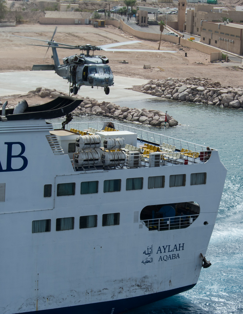 Illustration for article titled Check Out These Sweet Maritime Warfare Shots From Exercise Eager Lion